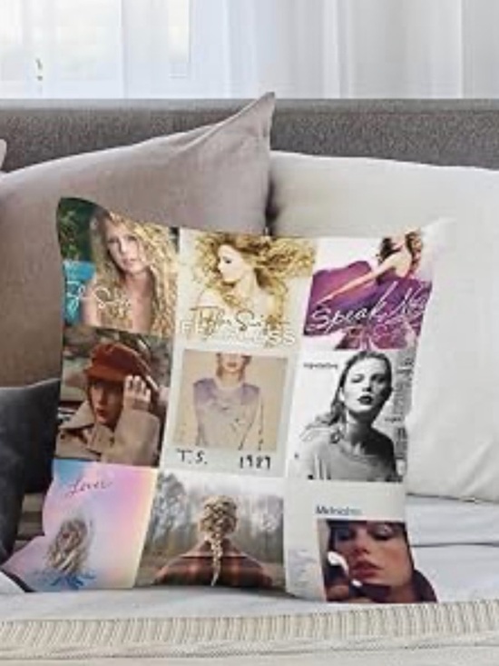 Taylor Swift Other - Taylor Swift Pastel Multi Album Collage Pillow Covers